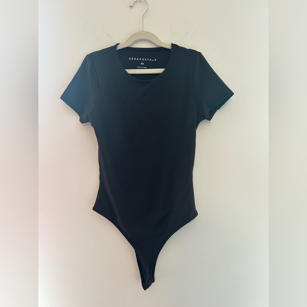Aeropostale Classic Black Bodysuit